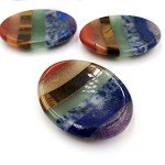 Chakra Worry Stone for Anxiety and Meditation