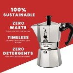 Moka Express Stovetop Espresso Maker - 3 Cups