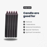 Purple Magic Spell Chime Candles for Rituals