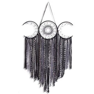 Moon Goddess Macrame Wall Hanging | Wiccan Decor