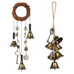 Charming Witch Bells for Door Protection & Decor