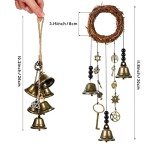 Charming Witch Bells for Door Protection & Decor