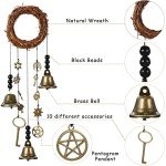 Charming Witch Bells for Door Protection & Decor