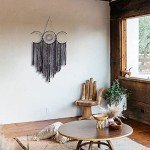 Moon Goddess Macrame Wall Hanging | Wiccan Decor