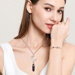 10 Pcs Healing Crystal Necklace Set for Women