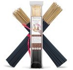 Frankincense and Myrrh Exotic Incense Sticks 11 Inch - Bulk 1 Bundle 85 to 100 Sticks - Natural 11" Long Lasting Aroma That Burns for 45 to 60 Minutes.