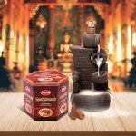 Sandalwood Backflow Incense Cones for Positivity