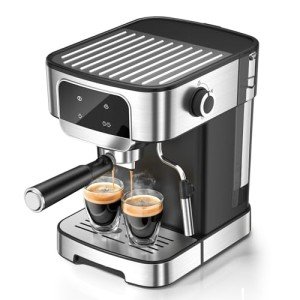Compact Espresso Maker with Auto Frother and Touchscreen