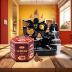 Sandalwood Backflow Incense Cones for Positivity