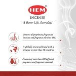 HEM Precious Rose Incense Sticks - 120 Count