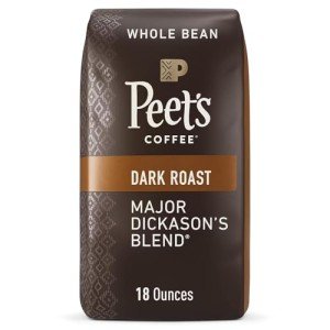 Peet's Dark Roast Whole Bean Coffee - 18oz