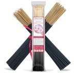 Japanese Cherry Blossom Incense Sticks 11" - 1 Bundle 85 to 100 Sticks - Smooth and Clean Long Burn Time, 45 to 60 Minutes.
