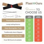 Frankincense and Myrrh Exotic Incense Sticks 11 Inch - Bulk 1 Bundle 85 to 100 Sticks - Natural 11" Long Lasting Aroma That Burns for 45 to 60 Minutes.