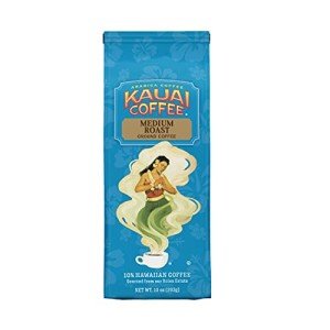 Kauai Hawaiian Medium Roast Ground Coffee - 10oz