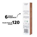 Enchanting Organic Incense Sticks - 6 Pack Blend