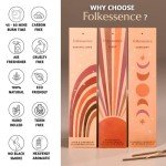 Enchanting Organic Incense Sticks - 6 Pack Blend