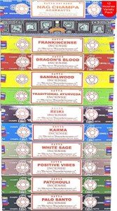 Nag Champa Incense Sticks Variety Pack - 140+ Sticks