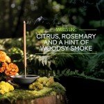 Natural Mosquito Repellent Incense Sticks & Holder