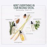 Natural Mosquito Repellent Incense Sticks & Holder