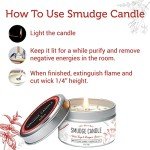 Soul Sticks Smudge Candle for Spiritual Cleansing