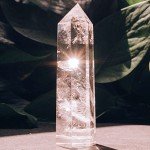 Clear Quartz Healing Wand for Meditation & Energy