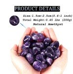 Amethyst Healing Crystals Set for Coffee Rituals
