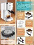 Magical Espresso Machine with Milk Frother