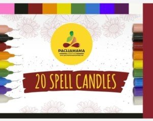 Chime Candles for Rituals - 20 Unscented Tapers