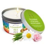 Chakra Harmony Smudge Candle - 7 Oils Blend