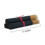 Japanese Cherry Blossom Incense Sticks 11" - 1 Bundle 85 to 100 Sticks - Smooth and Clean Long Burn Time, 45 to 60 Minutes.