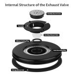 Airtight Coffee Canister with Date Tracker and Scoop