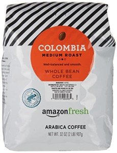 Colombia Medium Roast Whole Bean Coffee, 32 Oz