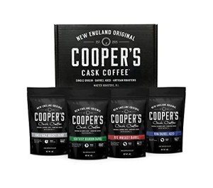 Bourbon Barrel Aged Coffee - 4 Flavor Set