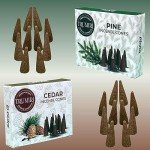 Cedar and Pine Scented Incense Cone Set
