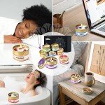 Chakra Candles with Healing Crystals Set