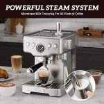 Stainless Steel Espresso & Coffee Maker Combo