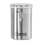 Airtight Stainless Steel Coffee Canister for Storage