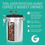 Magical Coffee Canister with Date Tracker & Scoop