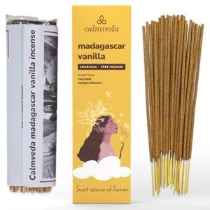 Madagascar Vanilla Incense Sticks - Cozy & Earthy