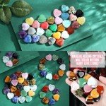 10PCS Healing Gemstones Set: Rose Quartz & Amethyst