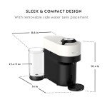 Coconut White Nespresso Vertuo Pop+ Espresso Maker