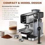 Magic Brew: 20 Bar Espresso & Cappuccino Maker