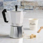 Classic Stovetop Espresso Maker for Café Brewing