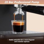 Compact Espresso Machine with Grinder & Frother