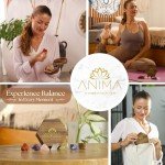 Chakra Stones Set in Wooden Box for Healing