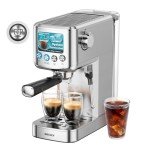 Magical Espresso Maker with Milk Frother 20 Bar