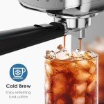 Magical Espresso Maker with Milk Frother 20 Bar