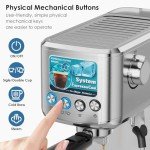Magical Espresso Maker with Milk Frother 20 Bar