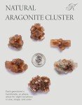 High Energy Aragonite Cluster for Coffee Rituals