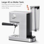 Magical Espresso Maker with Milk Frother 20 Bar